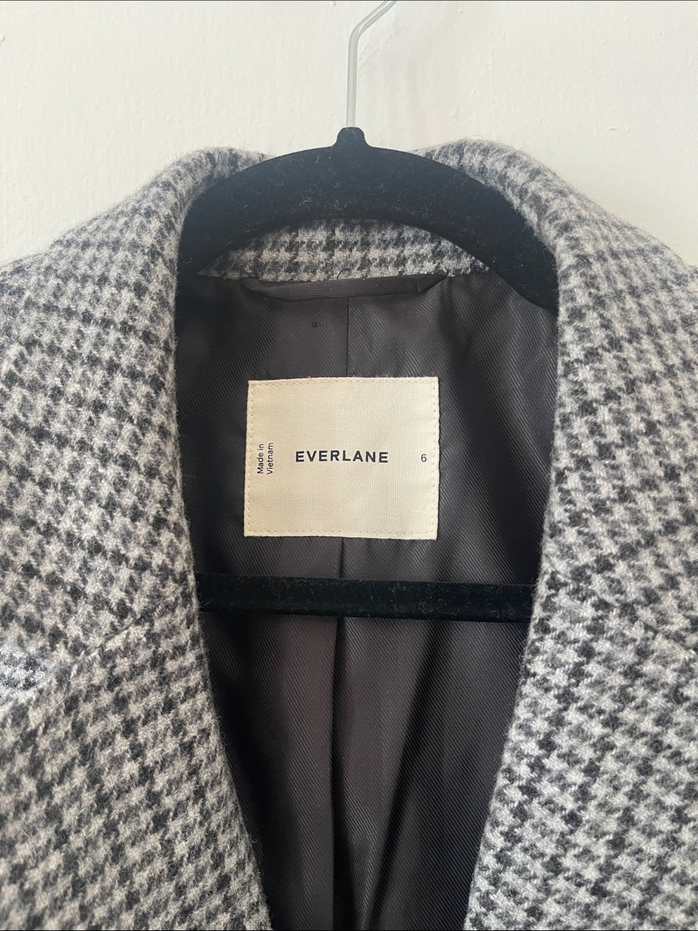 Everlane Oversized Houndstooth Wool Blazer - Picture 7 of 13